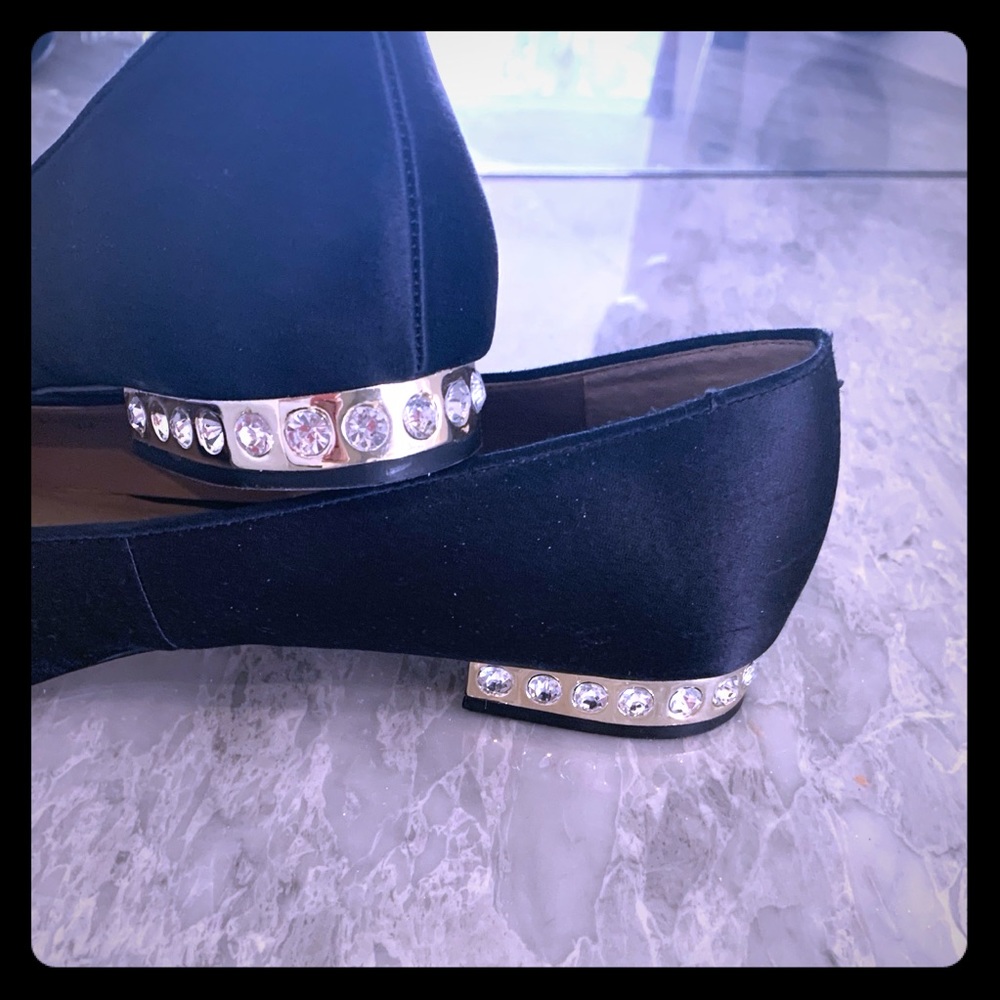 Ann Taylor Satin Flats